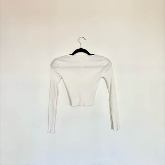 Aritzia Wilfred ‘Corelli’ Ribbed Cardigan - Picture 2 of 9